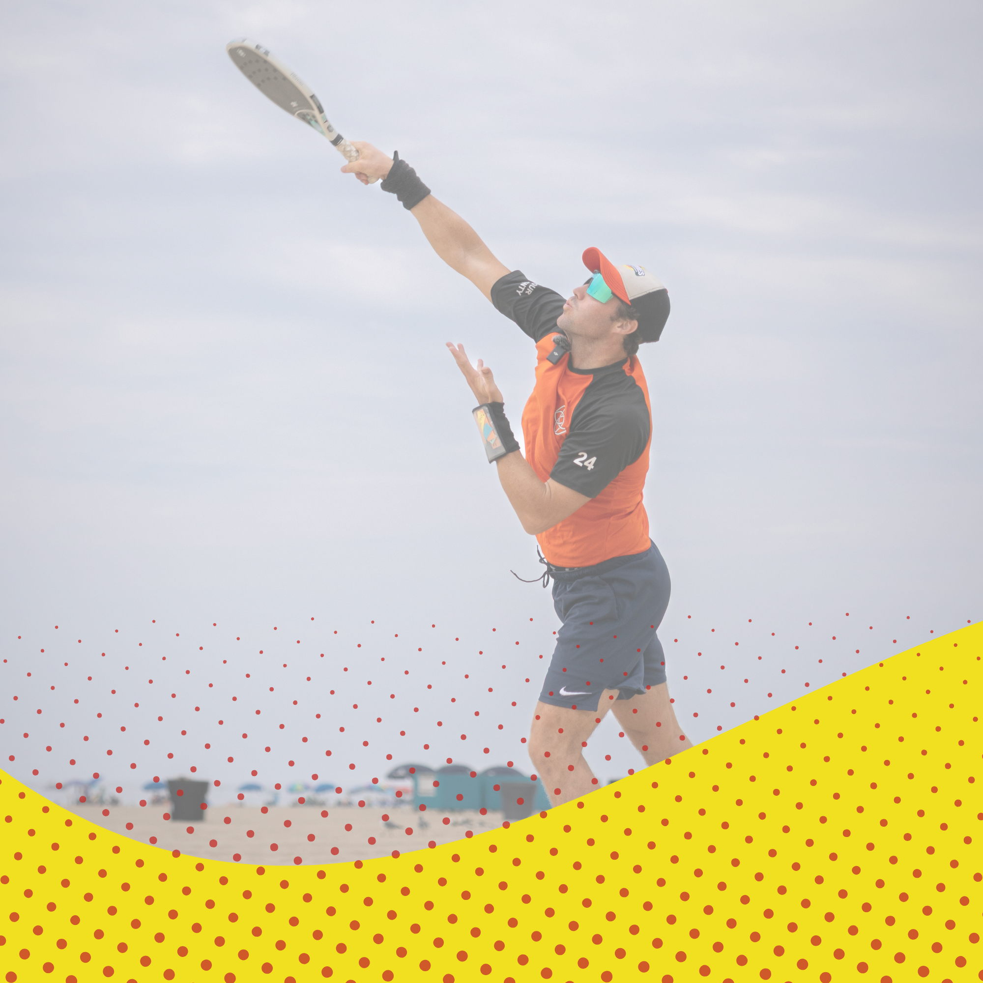 Beach Tennis pro Thomas MacLeod